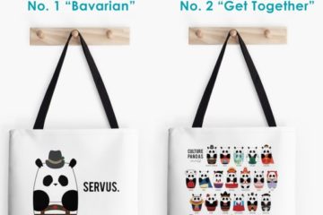 Culture Panda Tote Bag